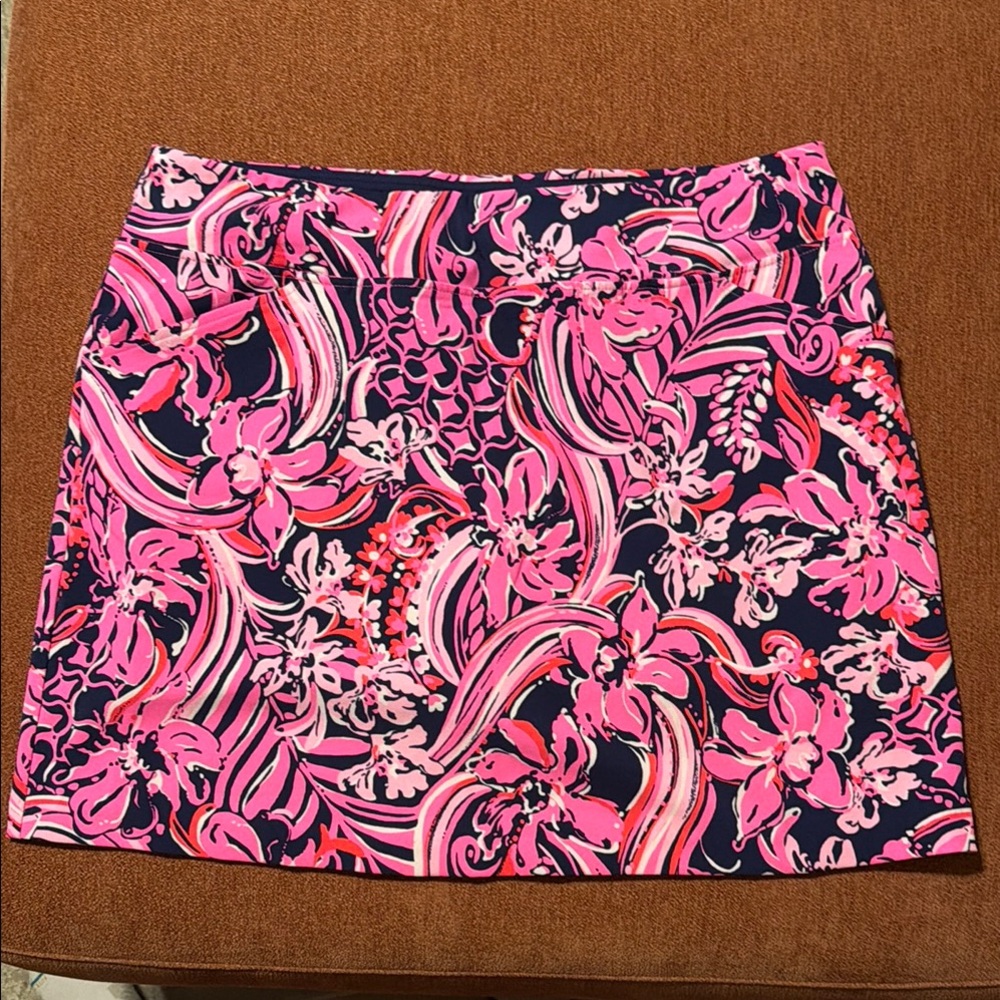 Lilly Pulitzer LN Pink Floral Print Women’s Skirt
